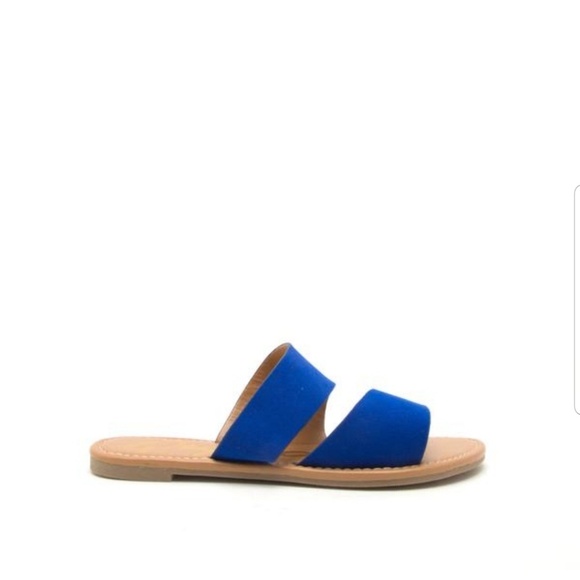 Fun Easy Breezy Vegan Summer Flat Slides - Picture 4 of 8